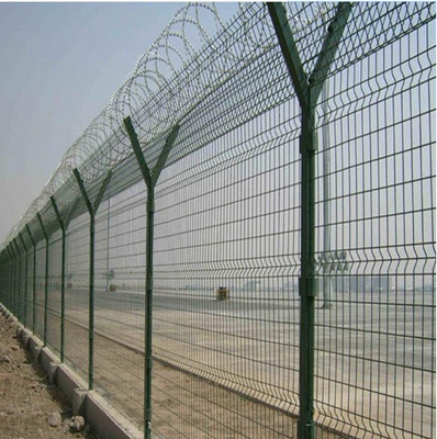 Square Posts 3mm 3d Wire Mesh Panels 50x200mm