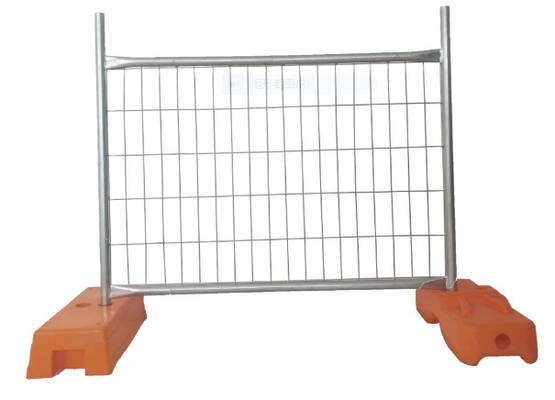 Movable Frame Tube Iron Temporary Fence Panels 1.8m Height Surface Test