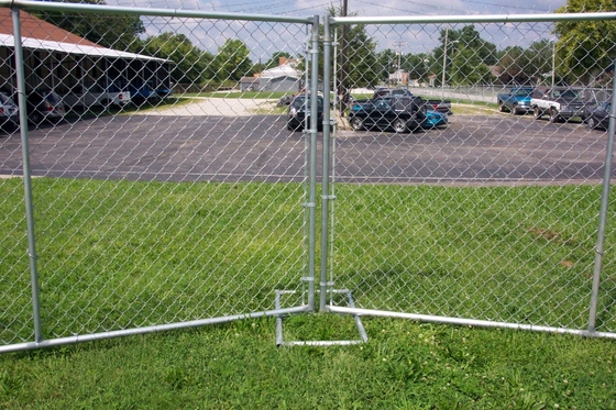 Security Construction Civil Projects Diamond Chain Link Fence American Temporary 3mm