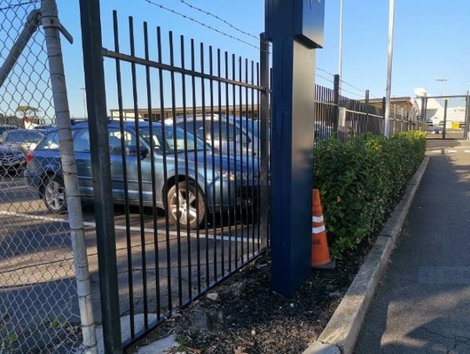 Customizable Tubular Steel Security Fence Ideal For Commercial And Residential
