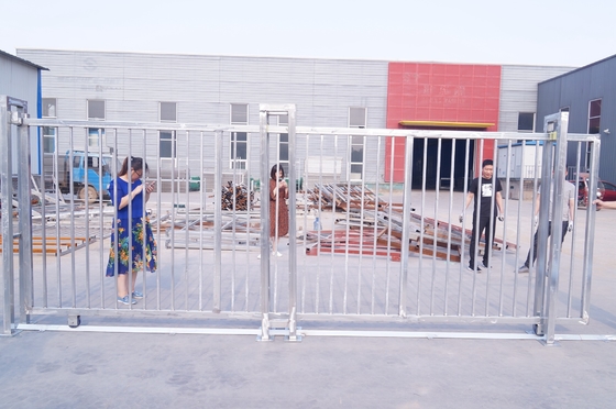 Electrical Metal Garden Fence 4.5x2.0m Sliding Gate 4.0m 4.5m 5.0m 6.0m Width