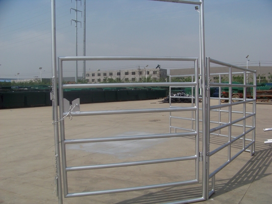 Welded 10ft X 4ft 50x50mm Metal Horse Corral Panels Heavy Duty Galvanized