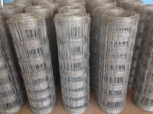 Australia Standard 0.8m Farm Fence Panel Pre Galvanized Woven Wire Mesh