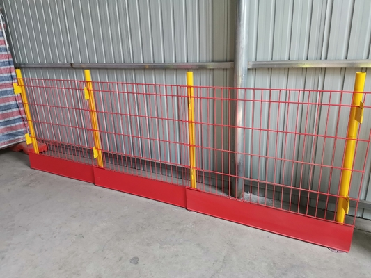 Closed Return Roof Edge Protection Barriers Waterproof