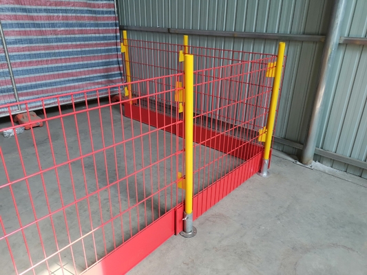 Fall Prevention 50X200mm Temporary Edge Protection Barriers Safety