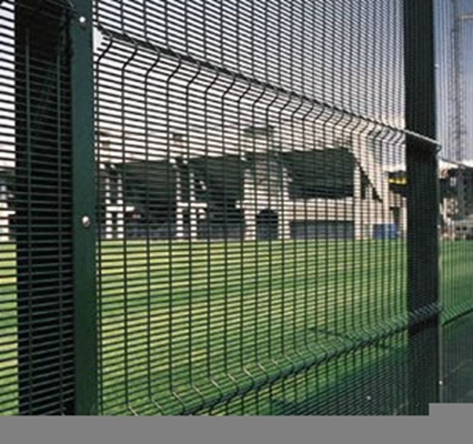 Anti Theft Galvanized Clearvu 358 Mesh Fencing Plastic Metal